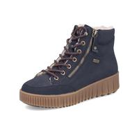 Rieker RiekerTEX Y6104 Bottines classiques pour femme avec semelle lâche hydrofuge, Bleu 14., 39 EU