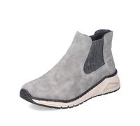 Rieker Bottines Chelsea M4944 pour femme, semelle lâche, Gris 41, 38 EU Large