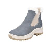 Rieker Bottines Chelsea X9352 pour femme, bleu, 39 EU