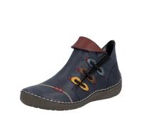Rieker Bottines courtes pour femme 72581 - Bleu - Taille 40 EU, bleu, 40 EU