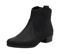 Rieker Bottines Femme À Fermeture Éclair À Talon Bloc Style Western Y0762