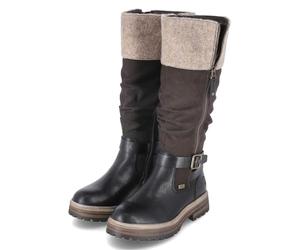 Rieker Bottines montantes pour femme Noir Taille 37 EU, Noir, 37 EU