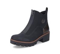 Rieker Femmes Bottines Noir Synthétique Textile Mix Taille : 38