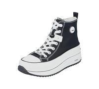 Rieker Bottines pour femme 90010, Noir, 42 EU