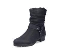 Rieker Femme Y1760 Botte mi-Mollet, Noir, 40 EU