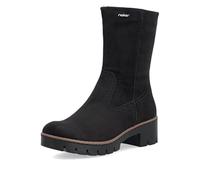 Rieker Bottines pour Femmes X5781, Pointure:38 EU, La Couleur:Noir