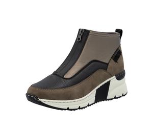 Rieker Bottines umbra / taupe / noir, Taille 39