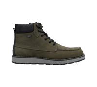 Rieker - Bottines Vertes Décontractées Fermées à Lacets - Homme - Chaussures - Vert - Taille: 41 EU