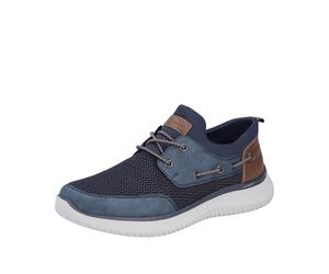 Rieker Chaussons B9643 pour Homme, Bleu, 43 EU