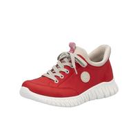Rieker Chaussons M5354 pour Femme, Rouge 33., 42 EU