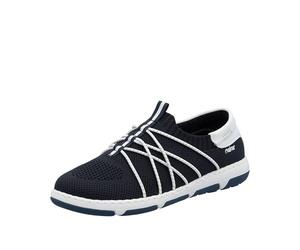 Rieker Chaussons pour Femme 42450, Bleu, 40 EU