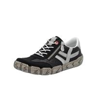 Rieker Chaussons pour Femme en Noir, Noir, 39 EU