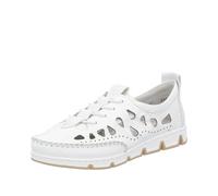 Rieker Chaussure à lacets blanc, Taille 36