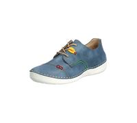 Rieker Chaussures à Lacets pour Femmes 52528, Pointure:37 EU, La Couleur:Bleu