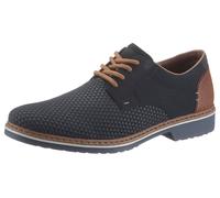 Rieker Chaussures homme Oxford 16504 à lacets Bleu marine/caramel Taille 44