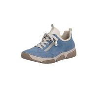Rieker Chaussure à lacets mastic / azur, Taille 38