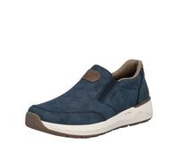 Rieker Chaussure basse bleu foncé / brocart, Taille 40