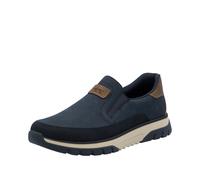 Rieker Homme B9350 Mocassin, Bleu, 43 EU