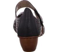 Rieker chaussures à bride en noir, taille 42