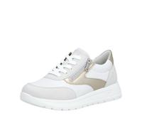Rieker Chaussures à Lacets D2v02 pour Femme, Blanc, 36 EU