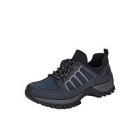 Rieker Chaussures à Lacets M9850 pour Femme, Bleu, 36 EU