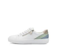 Rieker Chaussures à lacets pour femme L59L1, chaussures confortables pour femme, Blanc 80, 37 EU