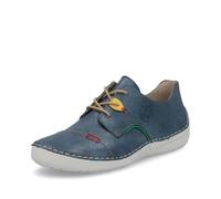 Rieker Chaussures à Lacets pour Femmes 52528, Pointure:40 EU, La Couleur:Bleu