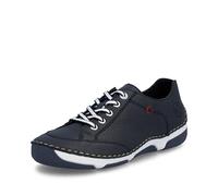 Rieker Baskets 55901 Femme – Chaussures à lacets Bleu Taille 39