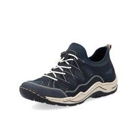 Rieker Chaussures à Lacets pour Femmes L0551, Pointure:39 EU, La Couleur:Bleu