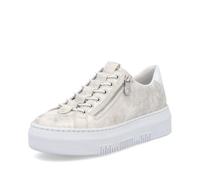 Rieker Chaussures à Lacets pour Femmes M1953, Pointure:41 EU, La Couleur:Blanc
