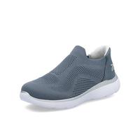 Rieker Chaussures à Lacets pour Femmes M5072, Pointure:37 EU, La Couleur:Bleu