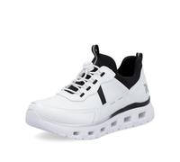 Rieker Chaussures à Lacets pour Femmes M6062, Pointure:40 EU, La Couleur:Blanc