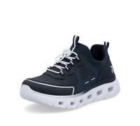 Rieker Chaussures à Lacets pour Femmes M6062, Pointure:41 EU, La Couleur:Bleu
