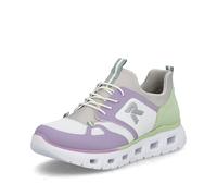 Rieker Chaussures à Lacets pour Femmes M6078, Pointure:37 EU, La Couleur:Multicolore