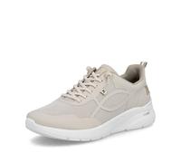 Rieker Chaussures à Lacets pour Femmes M8551, Pointure:40 EU, La Couleur:Beige