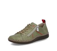 Rieker Chaussures à Lacets pour Femmes N2401, Pointure:41 EU, La Couleur:Vert