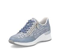 Rieker Chaussures à lacets N4316 Femme Bleu Taille 42