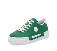 Rieker Chaussures à Lacets pour Femmes N49W1, Pointure:39 EU, La Couleur:Vert