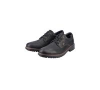 Rieker Chaussures À Lacets Pour Hommes Chaussures De Ville En Cuir B4610 Noir