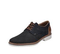 Rieker Chaussures Basses à Lacets pour Homme 16506, Bleu, 40 EU