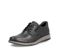 Rieker Chaussures confortables à lacets pour homme 14701, Noir 00., 42 EU