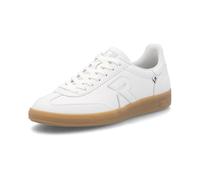 Rieker Chaussures De Sport À Lacets Haut Basse En Cuir Blanc T39
