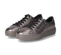Rieker Chaussures d'entraînement Newark pour Femme, Argent Platine, 37 EU