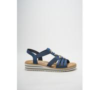 rieker chaussures femme de couleur bleu 38
