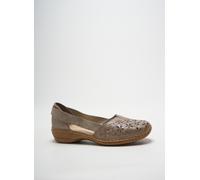 rieker chaussures femme de couleur marron