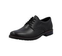 Rieker Chaussures formelles en cuir à lacets pour homme 14642-00 Noir, Noir , 44 EU