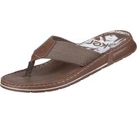 Rieker Chaussures Hommes Pantoufles Séparateur d'orteils 21280, Taille:43 EU, Couleur:Vert
