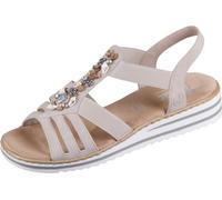 Rieker Femme V0649 Sandale, Beige, 38 EU