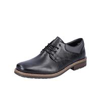 Rieker Chaussures Plates Oxford 132000 pour Homme, Noir, 9 UK