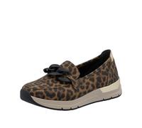 Rieker Chaussures pour femme 58944 – Effet léopard marron – Taille 37